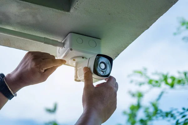 Installation de caméra CCTV sans fil